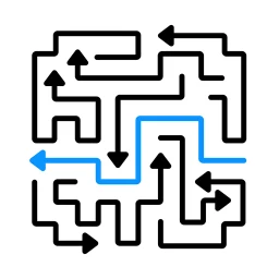Ícone de Arrow Line: Tap Puzzle Games